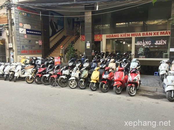 Cửa hàng mua bán xe máy cũ tại Hà Nội - XepHang.Net